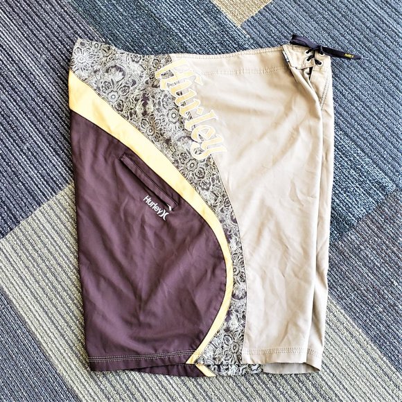 Mens Plus Board Walking Shorts Zip back pocket - Picture 7 of 10